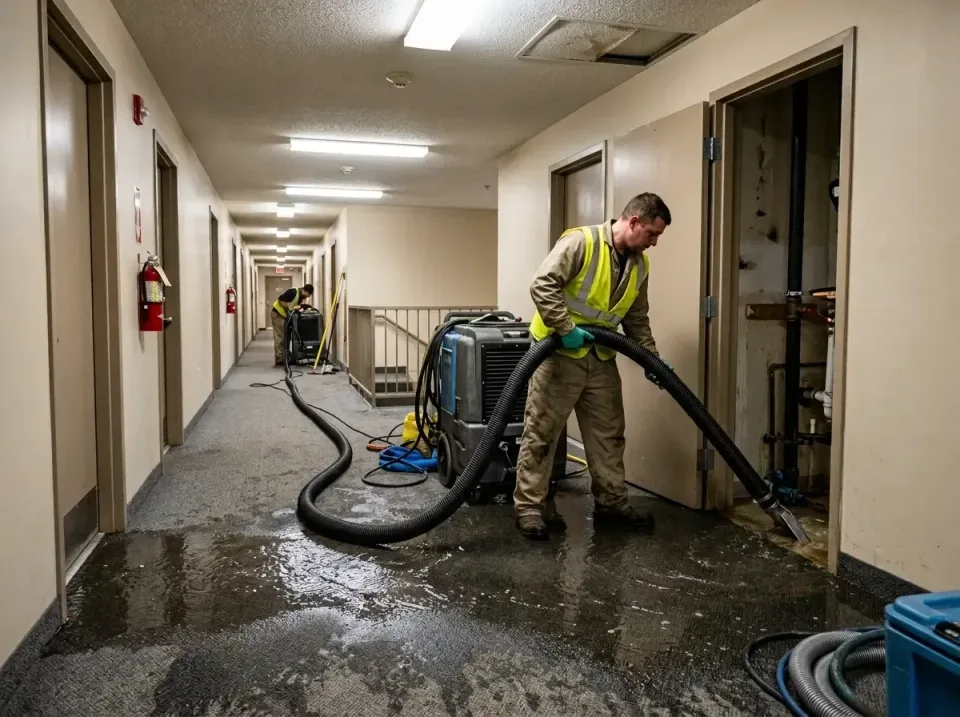 multi-unit-apartment-hallway-f-005 — frequently asked questions, Emergency Burst Pipe Water Extraction & Removal in Placitas…